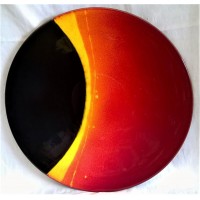POOLE POTTERY STUDIO ECLIPSE 41cm CHARGER DISH – Limited Edition No 1054 of 1999